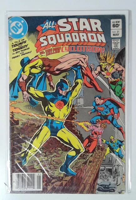 All-Star Squadron #21 DC Comics (1983) FN- 1st Print Comic Book