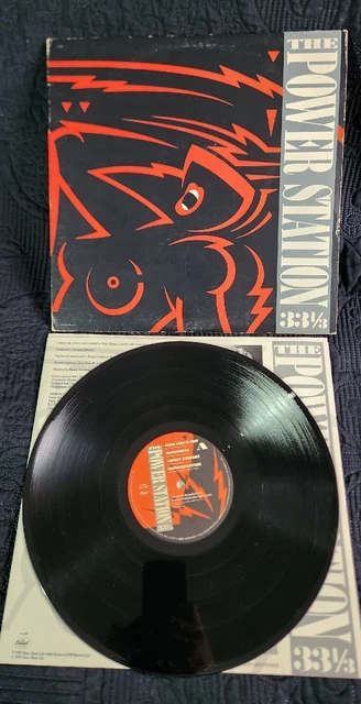 THE POWER STATION - (VG) Vinyl Record 1985 DURAN DURAN,  ROBERT PALMER #B
