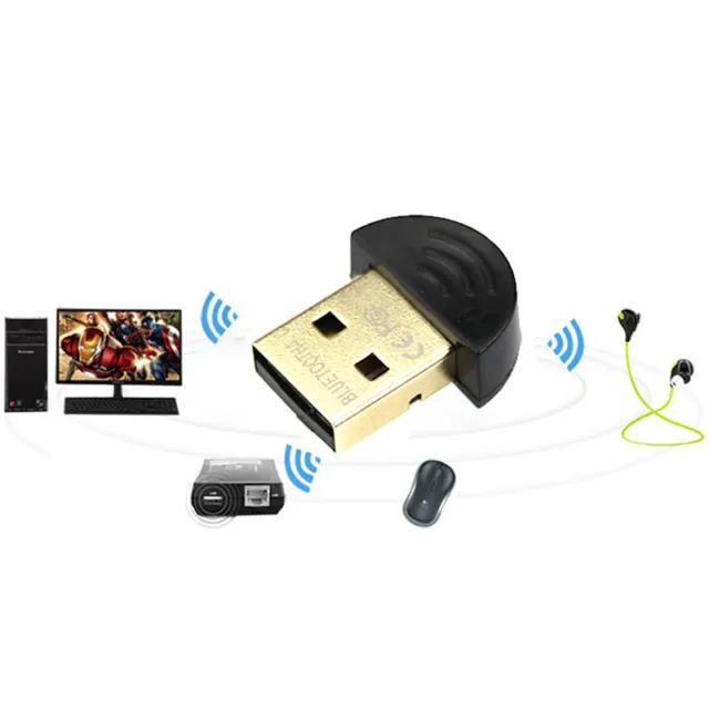 Mini-USB-Bluetooth-Adapter V 4.0 Dual-Mode-Wireless-Dongle CSR 4.0 Win7 /8/X 2
