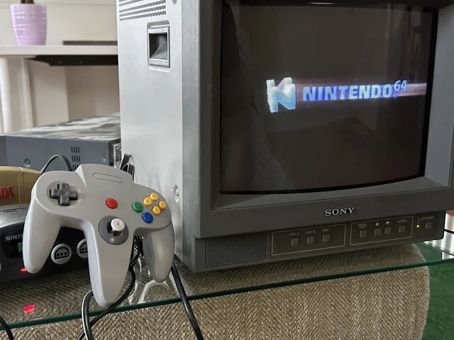 Sony Trinitron PVM-14N6U 14" Color Video CRT Retro Gaming Monitor TV NTSC PAL