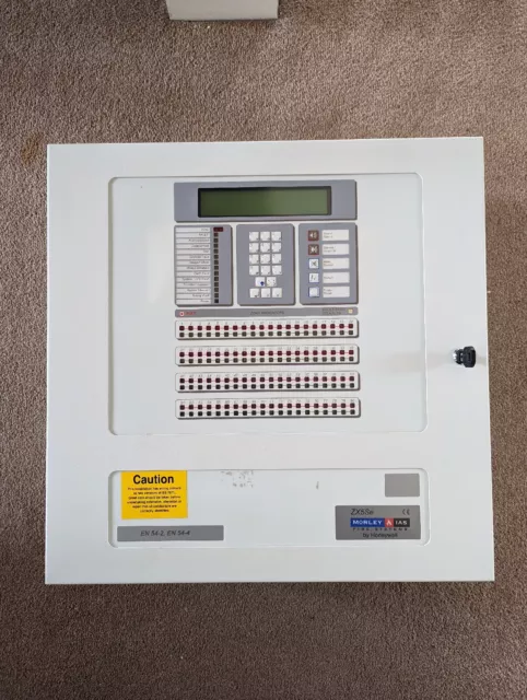 Morley Ias ZX5SE 5 Loop Addressable Fire Alarm Panel Hochiki Protocol