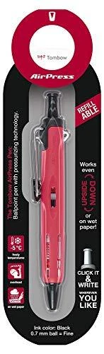 Tombow BC-AP32 Stylo-bille Airpress Pen rouge avec technique de pressurisatio...