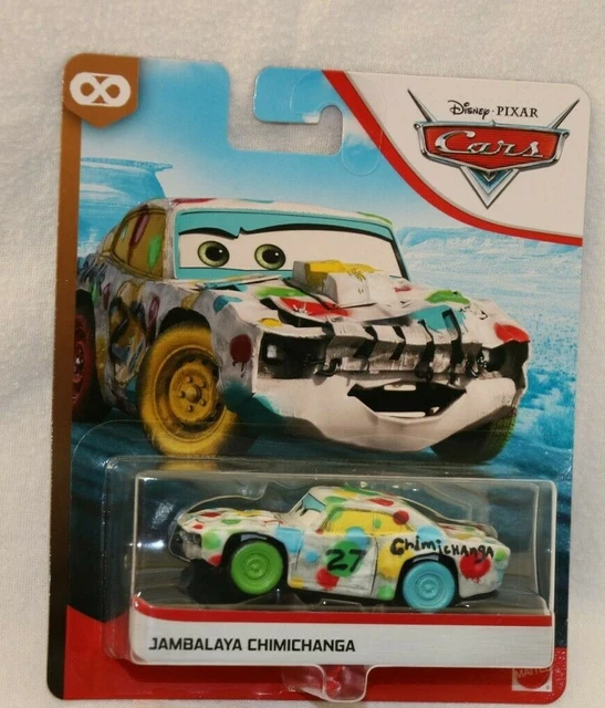 DISNEY PIXAR CARS 3 Jambalaya Chimichanga Thunder Mattel DieCast 1/55