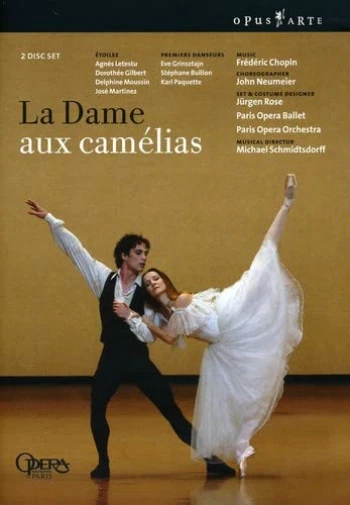 Chopin: La Dame aux Camelias  (DVD) Chopin Schmidtsdorff Neumeier Letestu