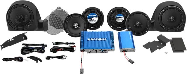 Hogtunes Doppio Amplificatore E Altoparlante Kit QC Ultra 6-rm