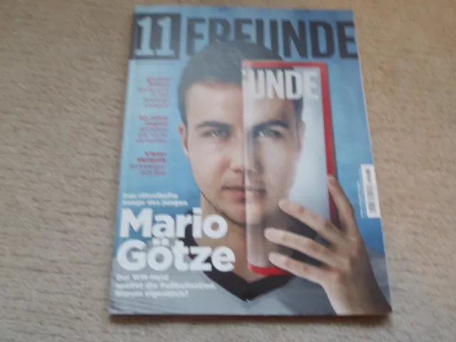 11 Freunde 162 Mai 2015 Mario Götze on Cover Plus Story Stadionposter Amsterdam