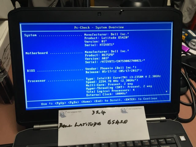 Carte mère pour DELL Latitude E6410