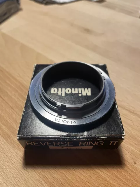 Minolta Reverse Ring II in OVP, 49 mm