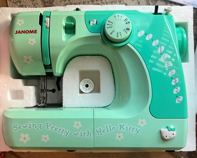 Hello Kitty Sew Pretty Sew Perfect Sewing Machine Perfect Cond.