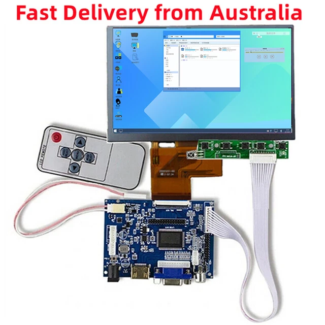 5 inch 800*480 LCD display screen EJ050NA-01G + Driver Board HDMI VGA