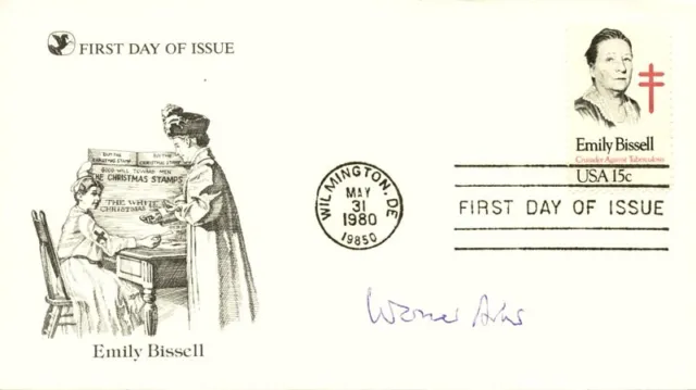 Werner Arber - First Day Cover Signed