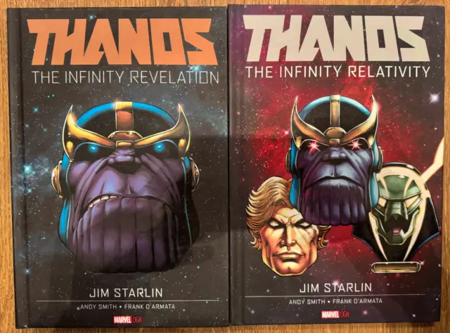 Thanos Infinity Bundle 1 Hardback Hardcover Graphic Novel Marvel Comics Starlin