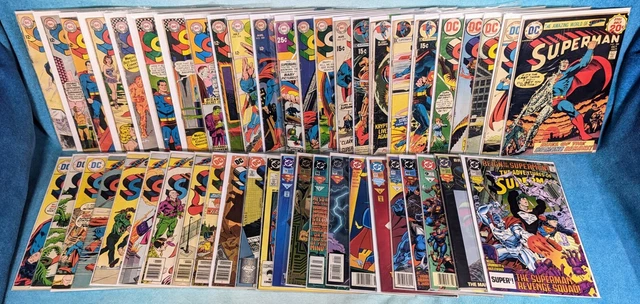 Superman #165 - 339 + Extras - 47 Book Lot - Man of Steel - DC Comics!