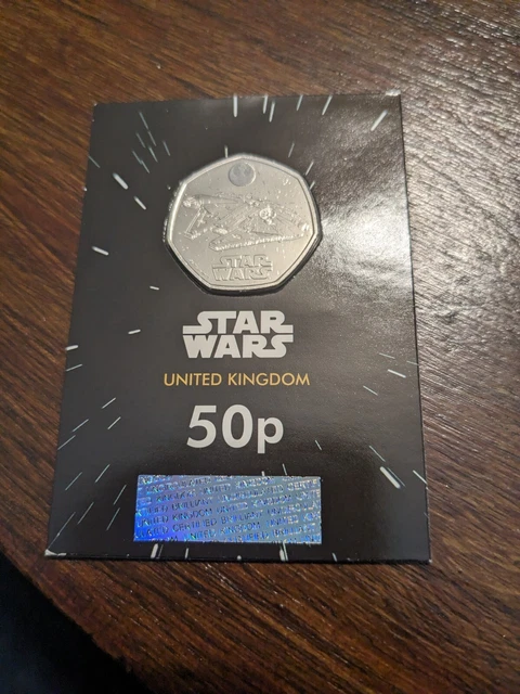 2024 GB Star Wars: Millennium Falcon 50 Pence Silver Proof Coin