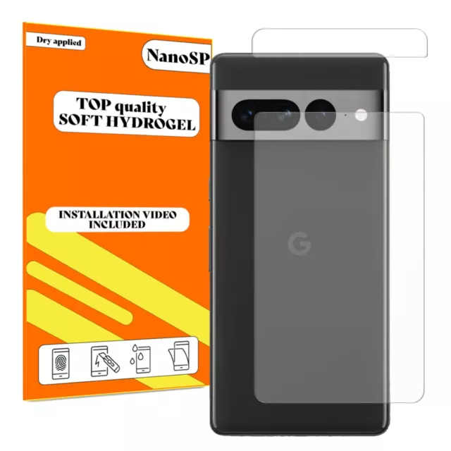 Back Protector For Google Pixel 7 Pro Hydrogel Cover - Clear TPU FILM