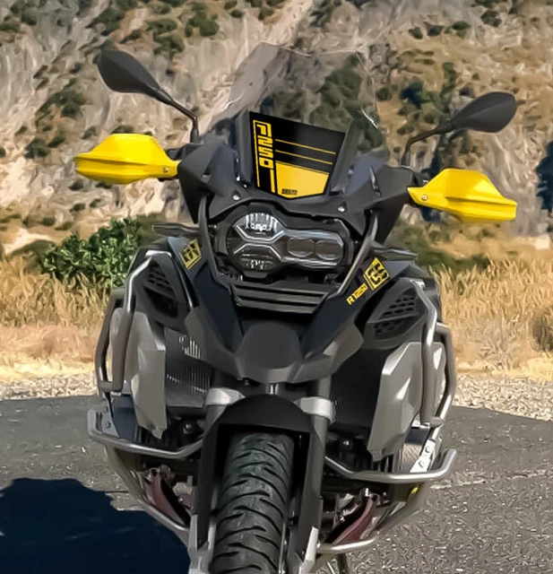 T-Shirt BMW R 1250 GS ADV 40th Anniversary - Cotone 100%, Stampa Digitale, Made In Italy - Foto 8