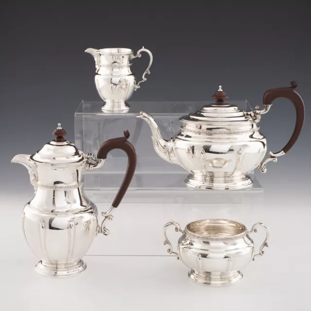 Set da tè quattro pezzi Sterling Silver Birmingham 1932