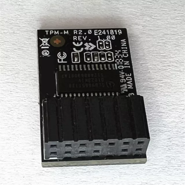 FW 5.63 TPM 2.0 Module 14-1 Pin Trusted Platform Module LPC For ASUS TPM-M R2.0