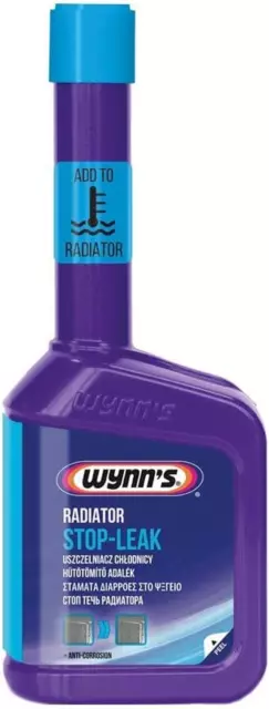 Wynn'S Car Radiator Stop Leak Sealant Antifreeze Coolant Repair Additive 325Ml