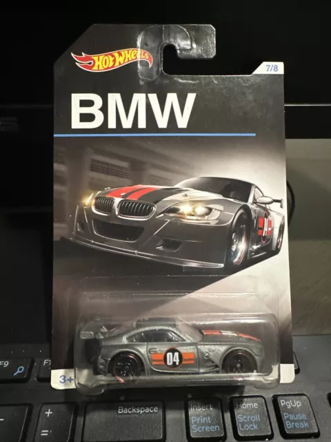 Hot Wheels Gray BMW Z4 M #7/8 Wal Mart Exclusive BMW Series New In Package 2016