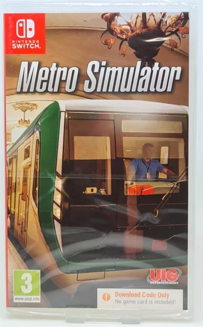 Nintendo Switch - Metro Simulator (Code in a Box) Brand New Sealed