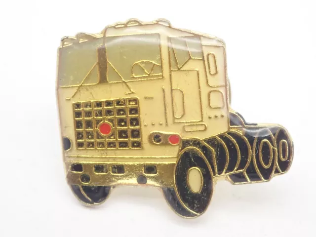 Truck Gold Tone Vintage Lapel Pin