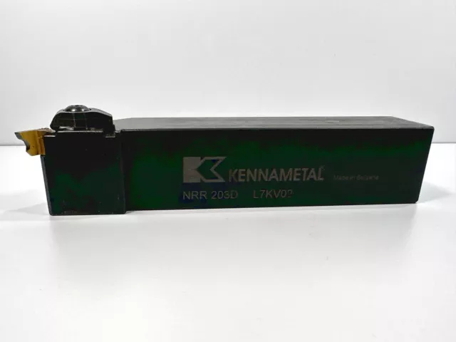 KENNAMETAL NRR 203D L7KV02 Used Lathe Tool Holder 1.25" Shank 1pc