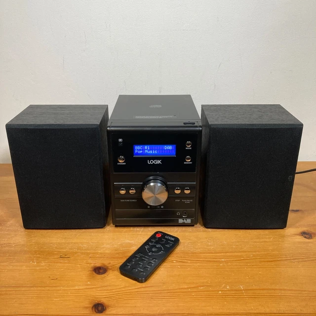 LOGIK COMPACT MICRO Stereo HiFi System with CD Player & DAB Radio