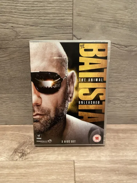 WWE: BATISTA - The Animal Unleashed DVD (2014) Batista 3 Discs EUR 11,34 -  PicClick IT
