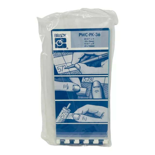 Brady Pwc-Pk-36 Porta-Pack Cable Markers 1 Pack New/Nos
