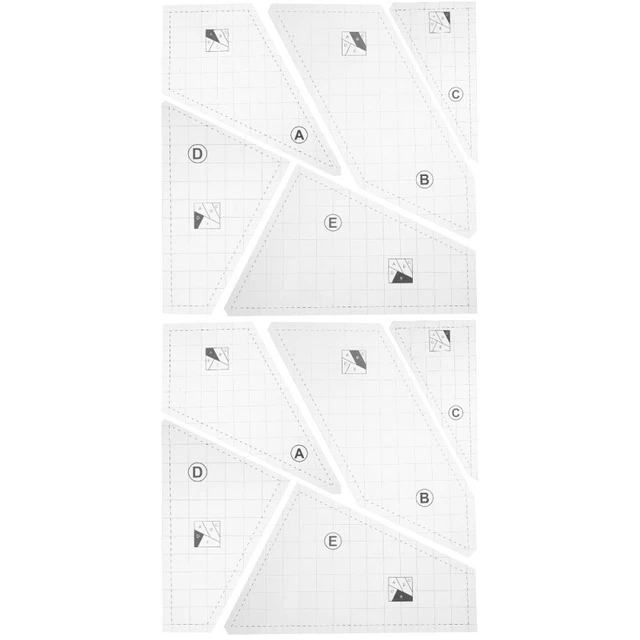 Serving Machine Ruler FABRIC MEASURING RULERS Hand Patchwork Ruler Sewing Machine Ruler £30. ...
