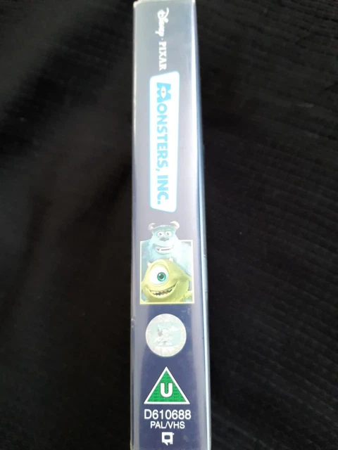 MONSTERS, INC. - Walt Disney Pixar 2001 VHS Tape -Blue Cassette £3.99 ...