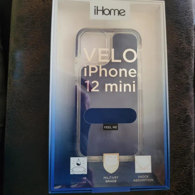 iHome Velo Case iPhone 12 Mini Military Grade Protection New in Package  Coral