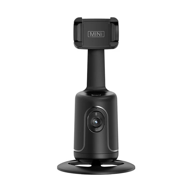 Perche Selfie Trépied K&F Concept Avec Suivi AI 360° - Déploiement Automatique, 1.80m Max - 2 Anneaux Lumineux, Télécommande Bluetooth - Pour Vlog, Live, Vidéo - 7 En 1 Polyvalent