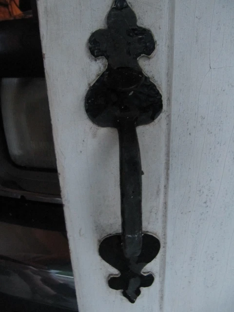 ◆ Rare Early 1900's Mansion * Antique Front Door ◆ Solid Oak ◆  Local Pick Up ! 5