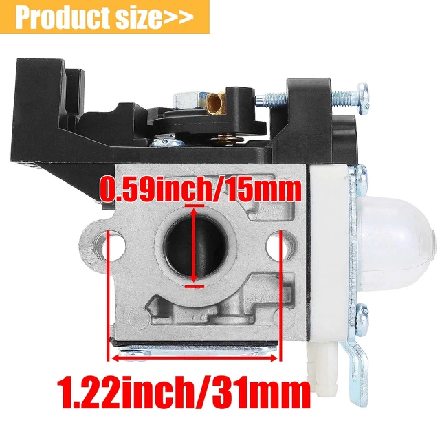 NIMTEK Carburetor Kit RB-K84 – Replacement For Echo SRM-265, PAS-265, PE-265 Trimmers & Edgers