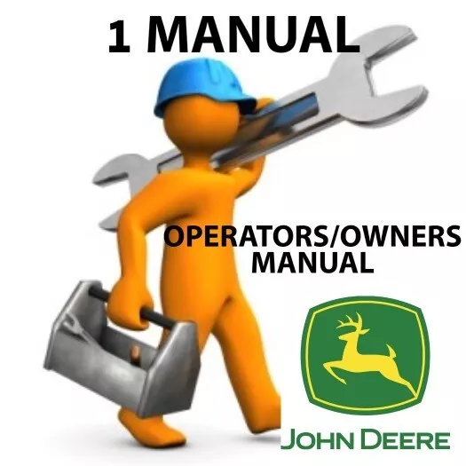 John Deere 317G Skid Steer Loader Operators Owners Manual Pdf Usb