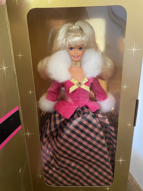 Barbie Winter Rhapsody Avon Special Edition Collectors Blonde Doll 1996 - 16873 Barbie Winter Rhapsody Avon Special Edition Collectors Blonde Doll 1996 - 16873