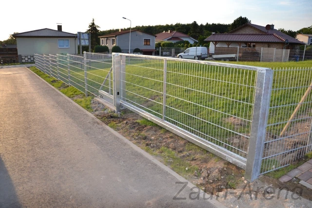 DOPPELSTABMATTENZAUN, INDUSTRIEZAUN, GARTENTOR, Gartenzaun aus Polen