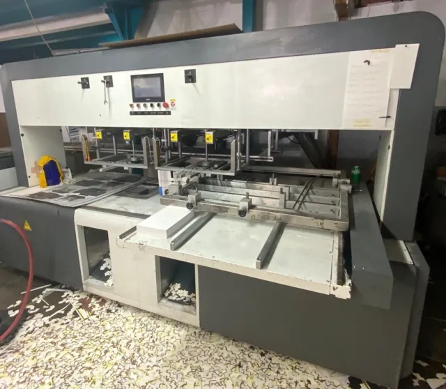 Letich Automatic Blanking Machine Model#DH-LF1100. Size 1100 x 960mm 2018 Light