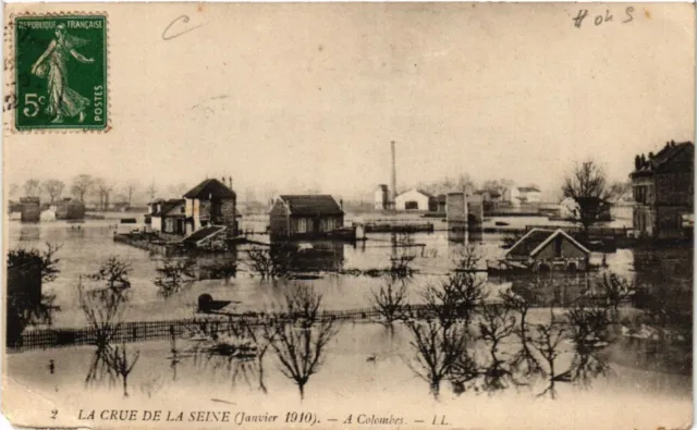 CPA La Crue de la Seine (January 1910) A COLOMBES (581554)