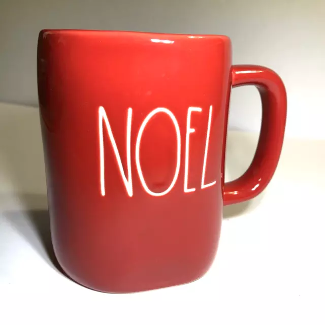 RAE DUNN Red NOEL Christmas Holiday Coffee Tea Mug Cup Artisan by Magenta 216