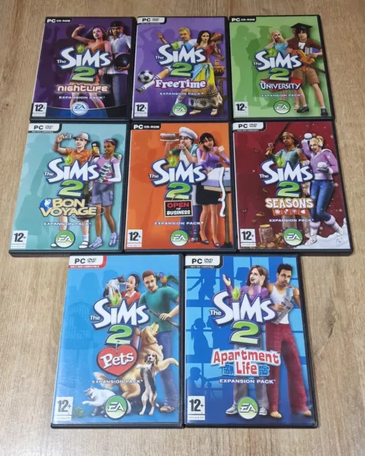 The Sims 4 All Expansion Packs Bundle Origin Global PC MAC New PAL Free UK  P&P