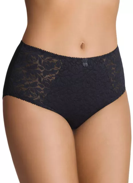 Women's Plus Size Cotton Knickers Briefs, Sexy Lace Panties, Emili Norma