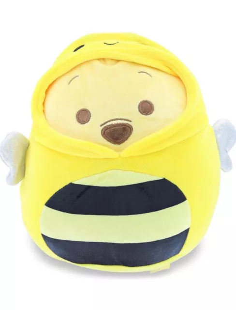 Squishmallows Kellytoy Plush Disney Winnie the Pooh in Bee Costume 8" NWOT