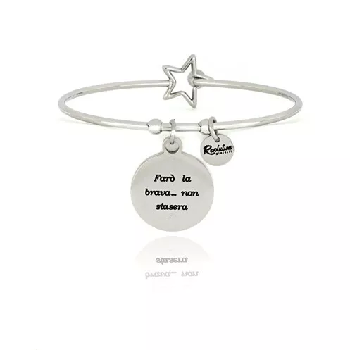 Bracciale donna gioielli Revolution steel Written