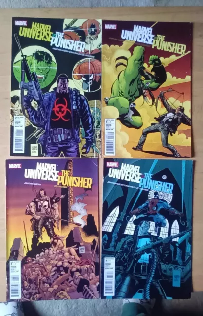 Marvel Universe Vs The Punisher 1-4 Full Set 2010