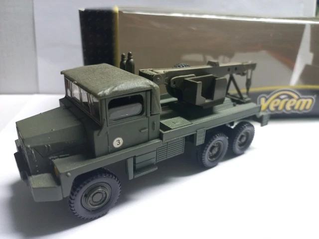 SOLIDO, CAMION BERLIET GBC KT porte char, militaire camo armée francaise EUR 121,00 - FR