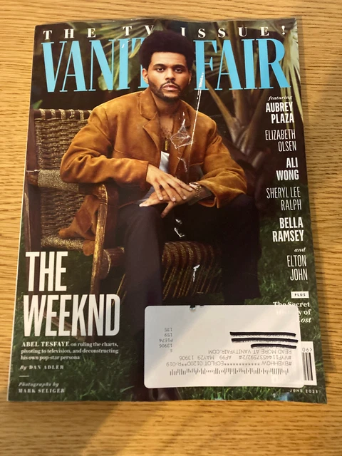 The Weeknd Elizabeth Olsen Elton John Vanity Fair June 2023
