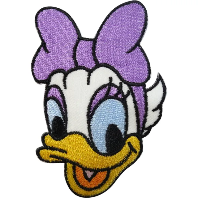 Disney Daisy Duck Patch Embroidered Badge Iron On Sew On T Shirt Top Dress Jeans